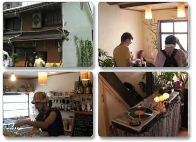そうした町家を改修して2010年5月にオープンした「cafe&bar salonクジラウオ」